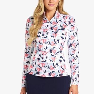 PUMA YouV Borrego Women's Golf Quarter Zip Sz Large - NWT